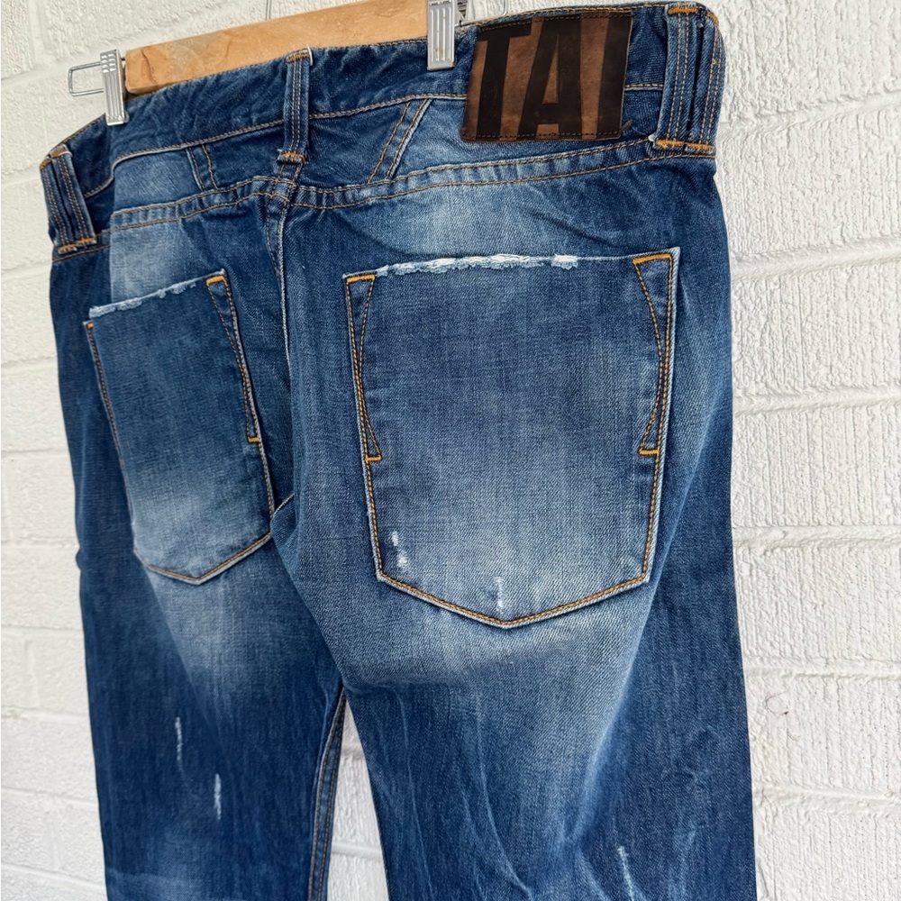 Takeshy Kurosawa Slim Fit Jeans - Classic Blue - Picture 12 of 15